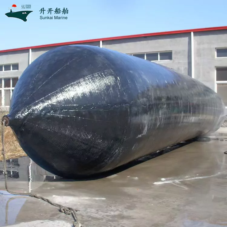 Precisieproductie en vakmanschap bevorderen de maritieme veiligheid: Qingdao SunKai Marine bevordert gestaag de massaproductie van rubberen airbags voor de scheepvaart