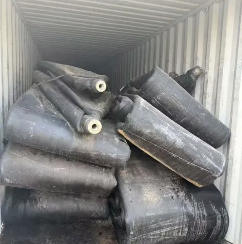 Zeilen naar mondiale markten, op reis met kwaliteit! SunKai Marine batchgeladen marine-airbags voor levering in het buitenland