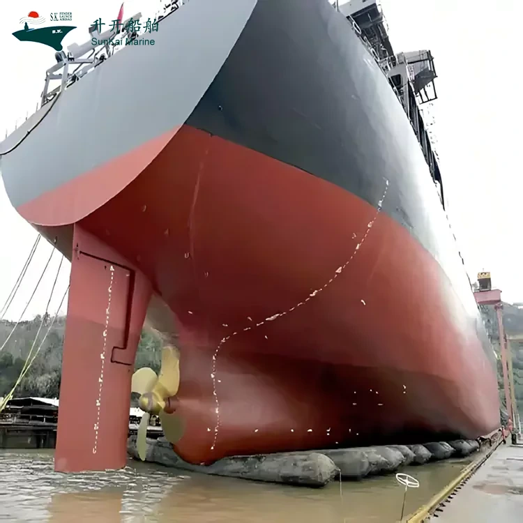 Anti-verouderingslanceringsairbags voor gebruik op scheepswerven