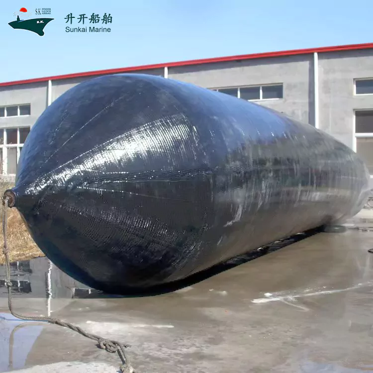 Hogedrukschip lanceert airbags