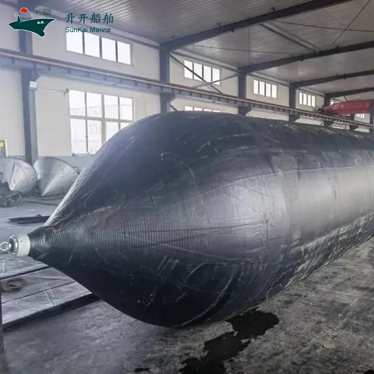 Schip aanmeren opblaasbare airbag