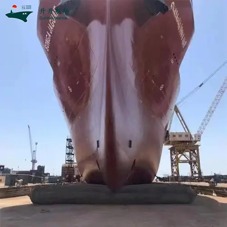 Slijtvaste maritieme airbags voor scheepsreparatie